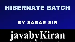 Advance java Batch   | By Sagar Sir |  [ Gopal Sir  ]  and Doubt  clearing