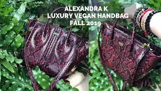ALEXANDRA K LUXURY VEGAN HANDBAG | FALL WINTER 2019