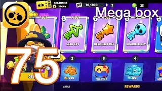 Brawl Stars part 75 Mega Box gameplay iOS, Android 