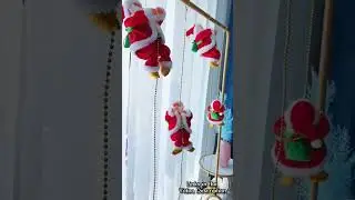 Electric Climbing Santa Christmas Ornament | Christmas Tree Decoration