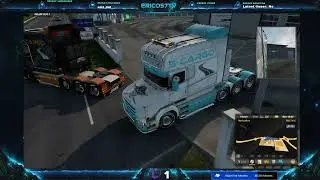 ETS 2 : LA TEAM S-CARGO EST DE RETOUR: convoi peres et fils