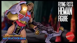 Mattel Masters Of The Universe New Eternia Flying Fists He-Man | @The Review Spot