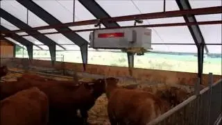 JH Agro A/S Automatic bedding distribution deep litter