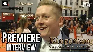 Thomas Turgoose Premiere Interview | Kingsman: The Golden Circle