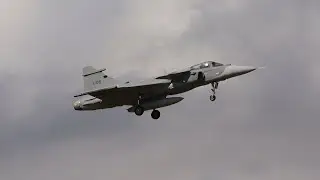 Pouso dos F-5, F-39, A-1 e KC-390 - COMAO Flight 2024 #1