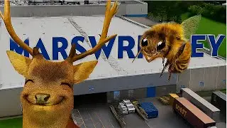 Addicted Deer cause destruction at Mars Wrigleys