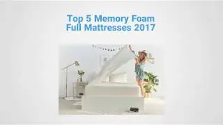 Top 5 Memory Foam Mattresses 2017 [Under $500]