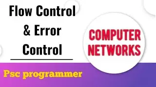 COMPUTER NETWORKS AND SECURITY /Part 6/Flow Control and Error Control#psc #study #kpsc
