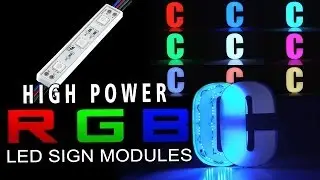 LED Sign Modules color changing RGB High Power LSM RGB3X3