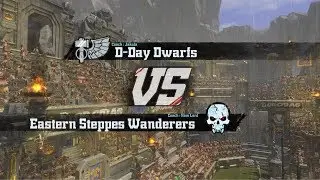 Blood bowl D-Day Dwarfs VS Eastern Steppes Wanderers CL s22m26