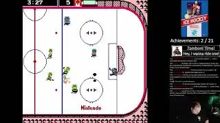 Retro Achievements | Ice Hockey (NES) | Part 1