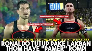 Thom Haye 'Pamer' Rompi di Persib, Ronaldo Panik Tutup Pakai Lakban! Bedanya di Sini...