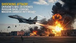 Shocking Attack! Ukraine&rsquo;s MiG-29 Strikes Russian Base, Leaving Massive Damage in Its Wake!