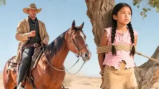 Pistolero encuentra a una niña apache atada a un árbol con un cartel: “El blanco no perdona”.