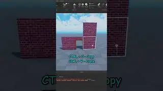 Сочетания клавиш в Roblox Studio, которые сделают вас в 10 раз лучше в игре BUILDING #shorts #rob...