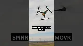 hexamovr spinning #drone #fpv #diy #fpvdrone #rc #quadmovr