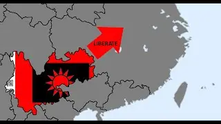 AoH2: Liberating China as Yunnan Timelapse (T.N.O. Mod)