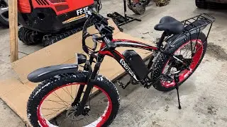 Assemble and ride an electric bike from Tictoc 
