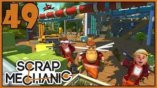 The House On Wheels - Scrap Mechanic Gameplay - Part 49 [Let's Play Scrap Mechanic]