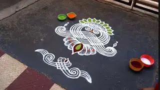 ధనుర్మాసం ముగ్గులు||Sankranthimuggulu|| margazhi kolam| Sankranthi rangoli@AnithaSirivennela 