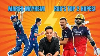 Mitchell Marsh Madness! | Can RCB Seal Top 2 vs SRH?