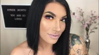 EASY RAINBOW EYE MAKEUP TUTORIAL FOR PRIDE! 🌈