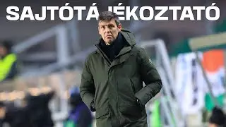 Sajtótájékoztató: Győr-DVSC 2-2, Sergio Navarro értékelése🎙️