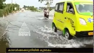 Roads under water in Kumarakom