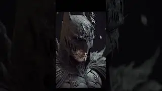 HBO Max. AI creates demon batman #ai #art #dccomics #dc #batman