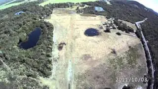 Gyroplane 'Dead Stick' Engine Idle, Zero Roll Landing