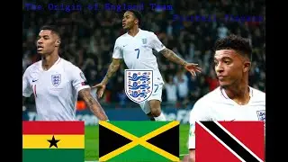 The Origin of England Team Football Players  Sancho,Sterling,Rashford ,Dele Alli,Keane