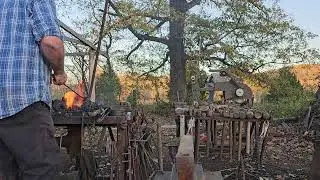 UHD Titanium War Hammer (Part 3) Finishing Touches! #forging #diy #blacksmit #asmr #asmrsounds