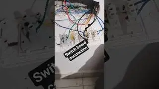 switch board connection#trending #false ceiling#electric#shorts feed