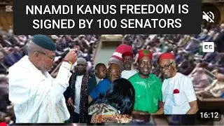 NNAMDI KANUS FREEDOM IS SIGNED BY 100 SENATOR ASO ROCK SH&Auml;K&Eacute; AS TINUBU MOUNT PR&Eacute;&Auml;S&Ugrave;R&Eacute; 2 RELEASE KANU