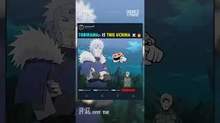 🗿 TOBIRAMA :- IS THIS UCHIHA ☠️🔥 #tobirama