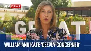 William and Kate release first statement on Epstein files | Sky News coverage and analysis