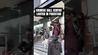 Chinese Call Center Looted In Pakistan! Locals Loot Laptops & Other Equipments After FIA Raid