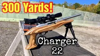 Ruger 22 Charger Точный на 300 ярдах!!!