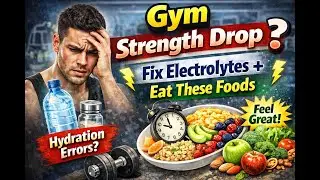 Gym Strength Drop? Fix Electrolytes + Eat These Foods