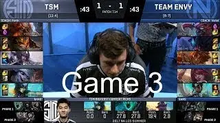 TSM vs. NV, Game 3 | Week 8 Day 3 | NA LCS Summer Split 2017: TSM vs. Team Envy G3 W8D3
