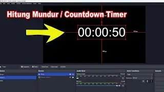 Tutorial cara menambahkan countdown di obs / cara membuat hitung mundur di obs studio