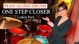 Играйте вместе с барабанами #001 | Linkin Park - One Step Closer (Power Section)