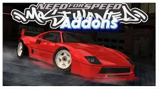 Ferrari F40 Extended Customization • Addons Cars Gameplay • NFS Most Wanted 2005 PC