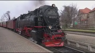 Harzer Schmalspurbahn - von Wernigerode auf den Brocken - Januar 2015