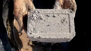 ASMR | Dusty Crumbling & Melting (Cement, Sand, Sawdust) ☁️💧