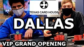 TEXAS CARD HOUSE DALLAS VIP GRAND OPENING!!! - Poker Vlog 14