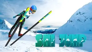 Ski Jump 18 (by Pixel Perfect Dude) IOS Gameplay Video (HD)