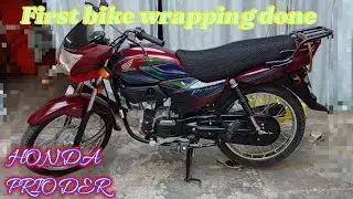 Honda pridor 2024 modified silencer wrapping @BukhariVlogs2023