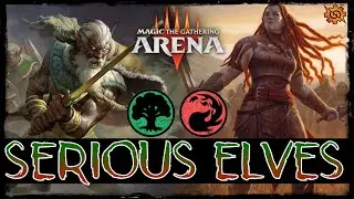 X-MAS ELVES ATTACK! | MTG Arena - Gruul Elf Tribal Aggro Holiday Historic Meme Deck