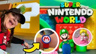 Passando o dia todo no parque da Nintendo! SUPER NINTENDO WORLD!!!